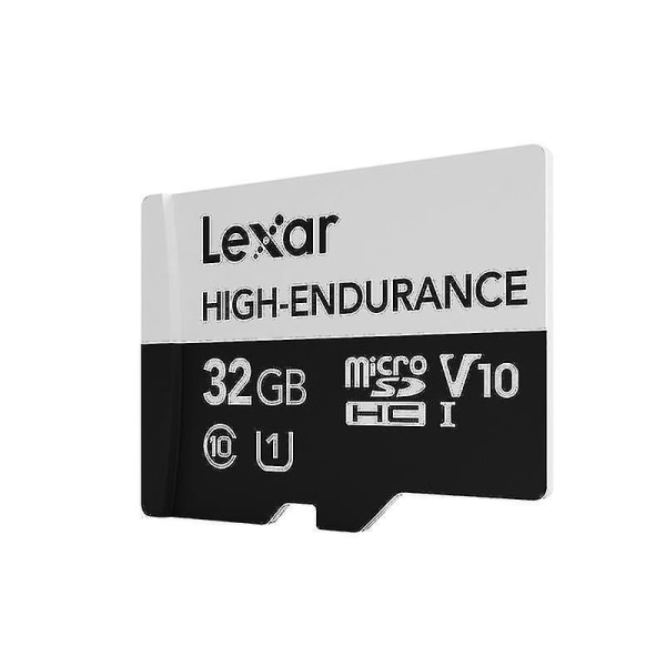 Lexar MicroSDHC 32GB Körinspelare med hög uthållighet Videoövervakningskamera TF Minneskort Video
