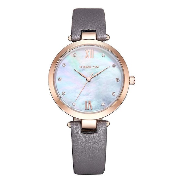 KAMLON K3001 Crystal Simple Design kvinnor Watch Ultra Thin Quartz Watches