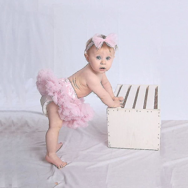Tutu Petti kjol för festklänning Dansklänning, perfekt för balett, fluffig prinsesskjol pink