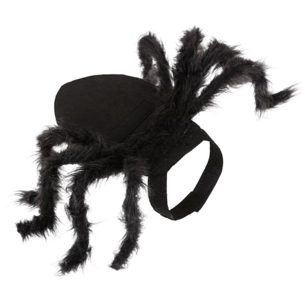 Pet Black Spider Costume Dog Cat Halloween Spider Cosplay Outfit S (75cm) S (75cm)