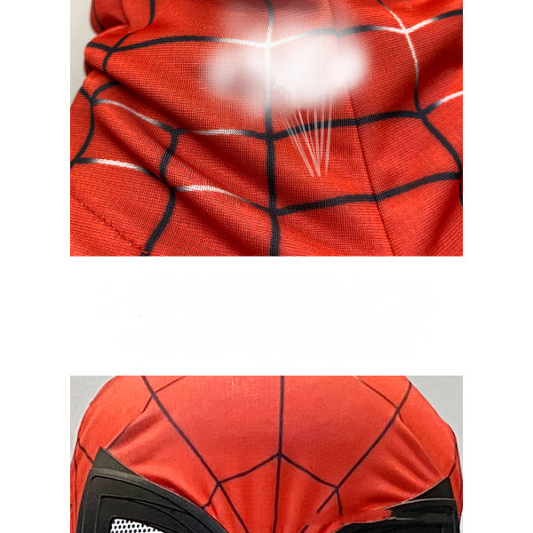 3D Spiderman-masker Spider Man Cosplay-kostymer Lycra Mask Superhjältelinser-（ZZ04）