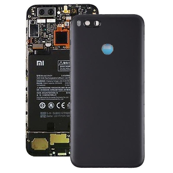 Cover med kameralins för Xiaomi Mi 5X / A1 (svart)