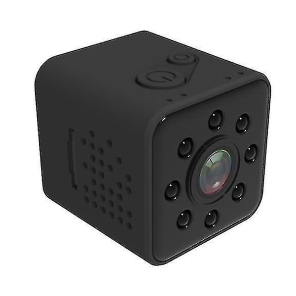 SQ23 Ultra Mini DV Pocket WiFi 1080P videokamera med IR Night Vision 30m Vattentät (svart)