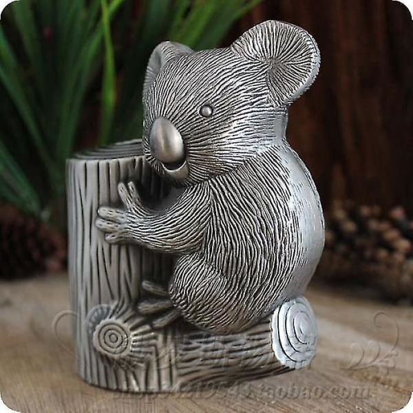 Koala formad metallburk Födelsedagspresent Penninglåda Julklappar Bröllopsprydnadsdekoration