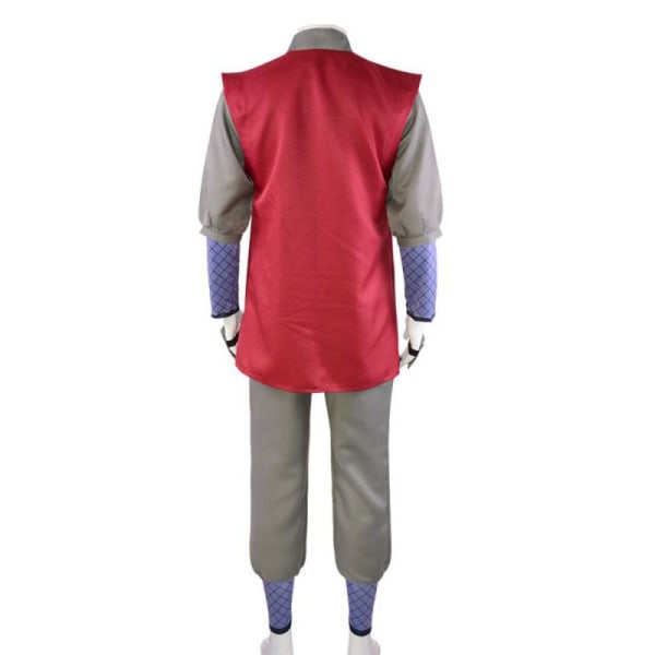 Anime Ero Sennin Jiraiya Cosplay Kostym Gama Sennin Peruk Accesso Only Wig XXL Only Costume L