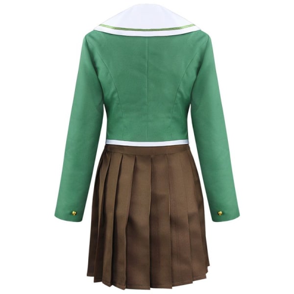 Danganronpa Chihiro Fujisaki Cosplay Costume Schoolgirl's School Costume Only M Costume Only XXL