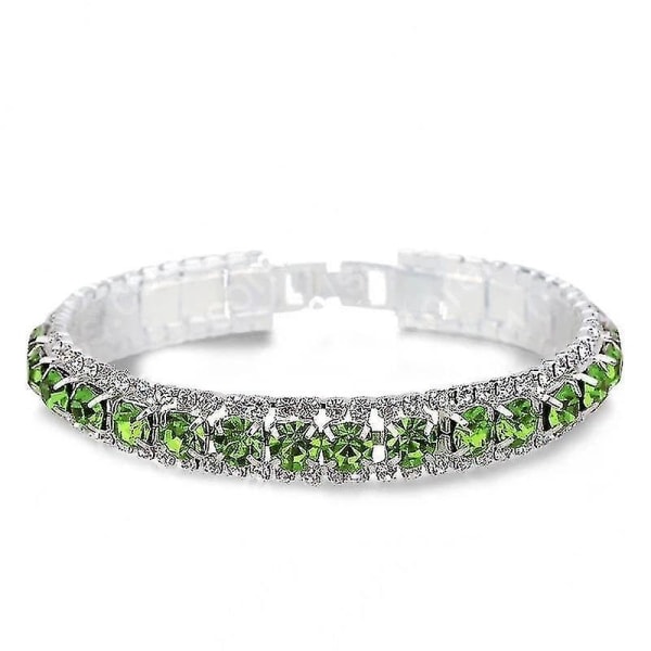 Kedjearmband smycken (ljusgrön)