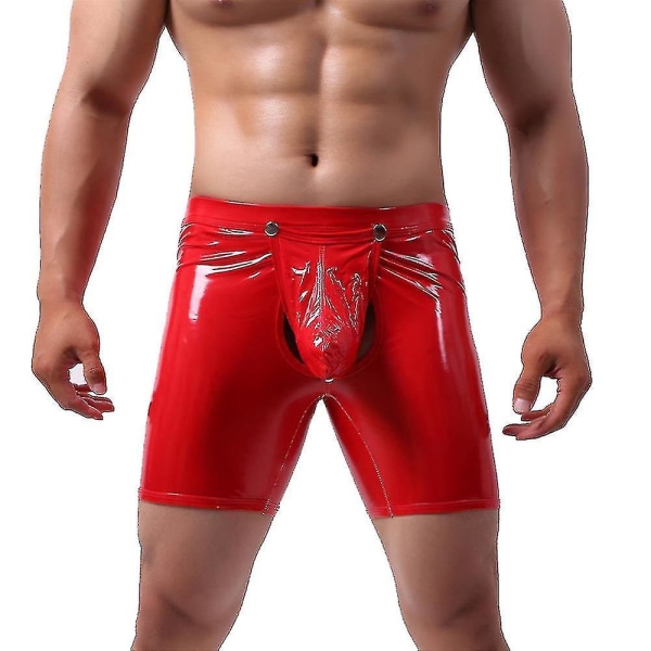 Herr Trunks Boxer Underkläder Shorts Red