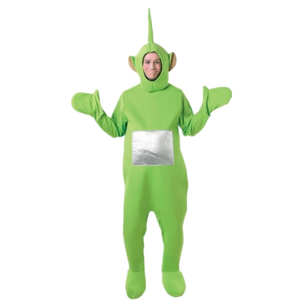 Vuxen Teletubbies kostym för Cosplay Carnivail Party Outfits purple ONE SIZE(168-175CM) light green
