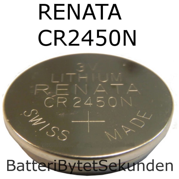 CR2450N Renata Litium 3V