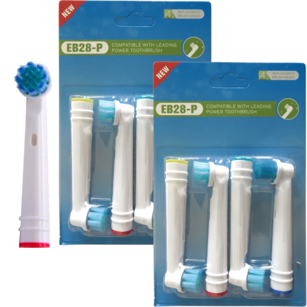 8-Pack Kompatibla Tandborsthuvuden Sensitive EB28-P