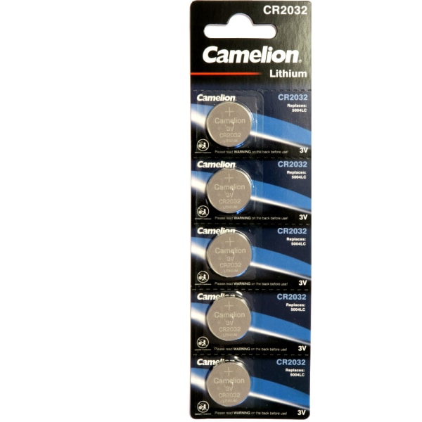 CR2032 5-Pack Camelion Lit. 3V