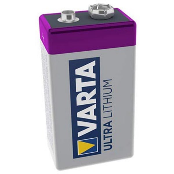 9V 10-års Litiumbatteri VARTA
