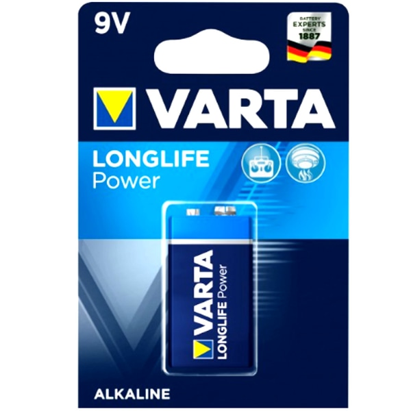 9V 4-Pack - VARTA LLP Alkaline