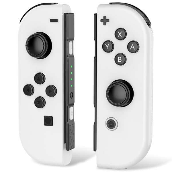 Handkontroll kompatibel med Nintendo Switch white vit