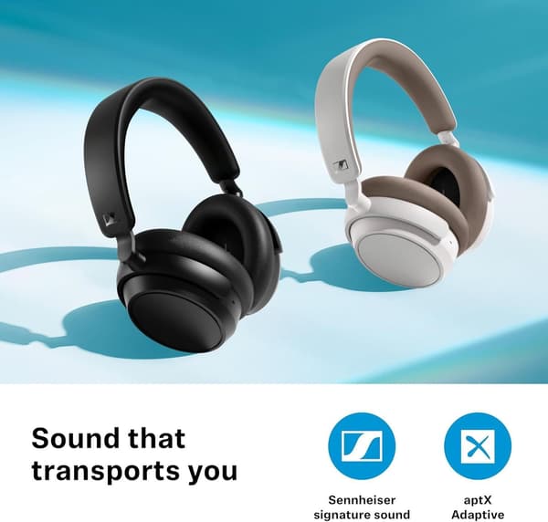 Sennheiser ACCENTUM PLUS hörlurar vit vit