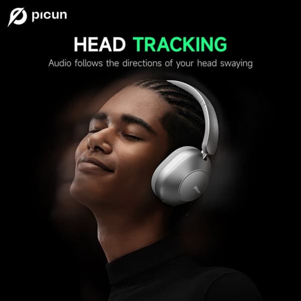 Picun F6 rosa headset Bluetooth-hörlurar rosa