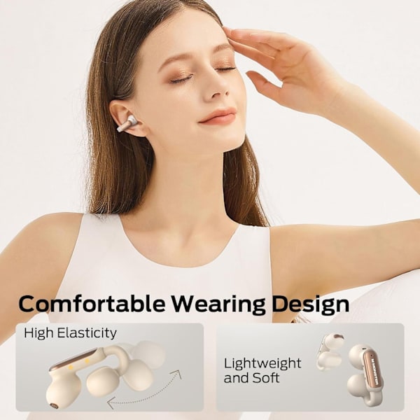 Monster Open AC601 Bluetooth-headset vit vit