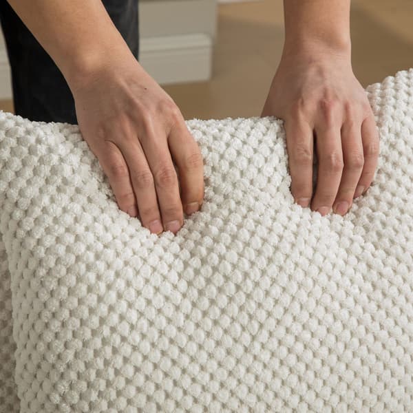 HOMAIRE modulsoffa i chenille med högelastiskt skum, beige Beige