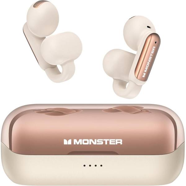 Monster Open AC601 Bluetooth-headset vit vit