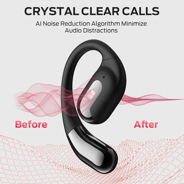 Monster Open Ear AC317 Bluetooth-headset svart svart