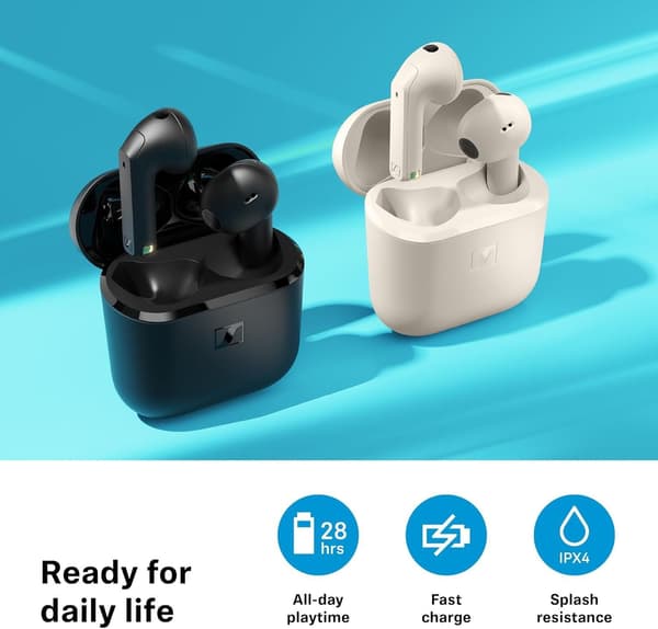 Sennheiser ACCENTUM Open True Wireless Bluetooth Hörlurar Svart svart