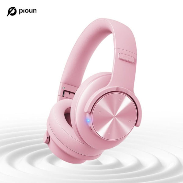 Picun B8 rosa headset Bluetooth-hörlurar rosa