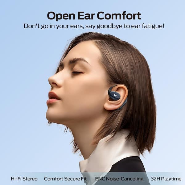 Monster Open Ear AC311 Bluetooth-headset svart svart