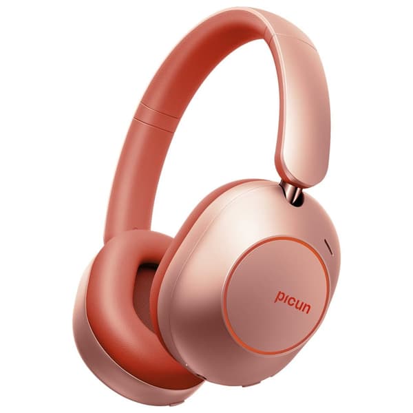 Picun F6 rosa headset Bluetooth-hörlurar rosa