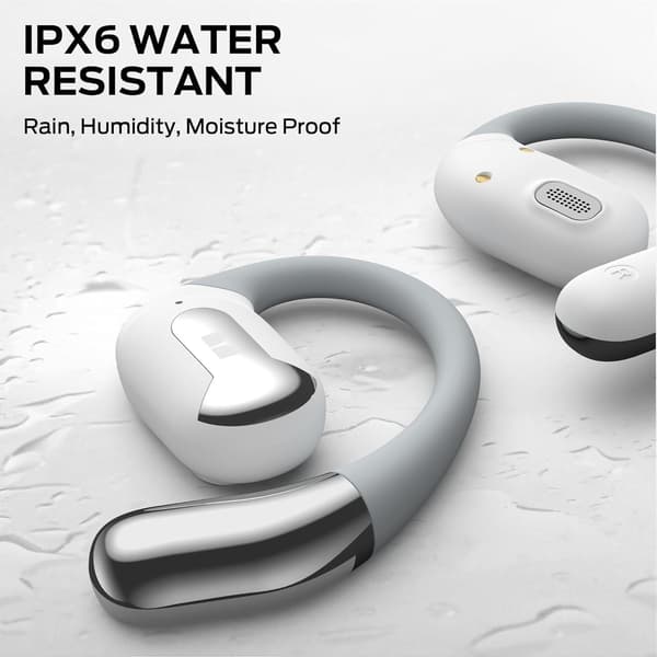 Monster Open Ear AC317 Bluetooth-headset vitt vit