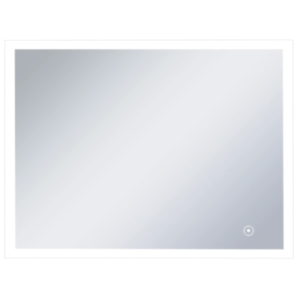 Badrumsspegel LED med touch-sensor 80x60 cm Default Title