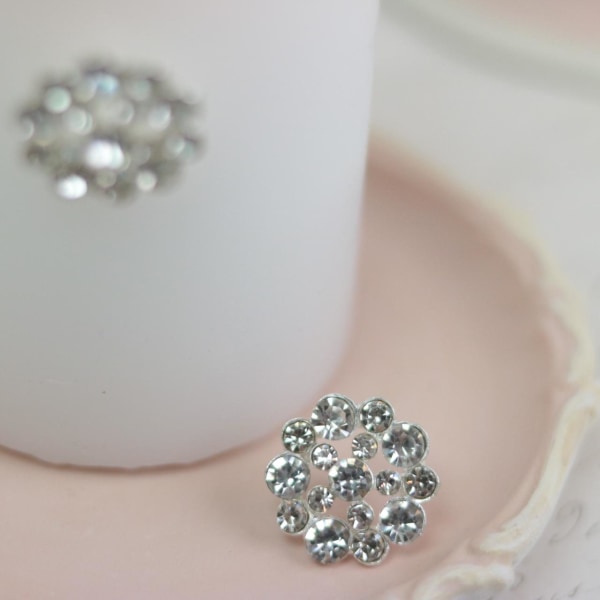 Ljussmycke Diamant 2-pack Transparent