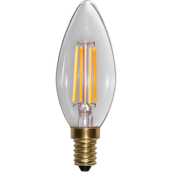 LED-lampa E14 Soft Glow C35 Dim