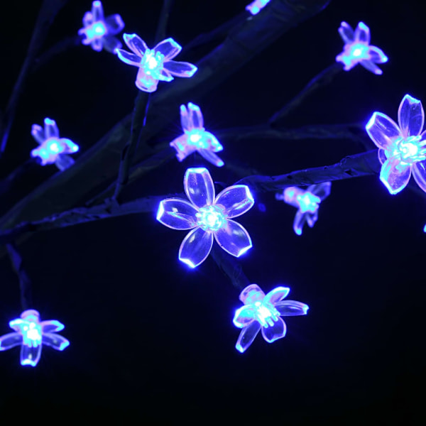 Plastgran 1200 LED körsbärsblommor blått ljus 400 cm Default Title