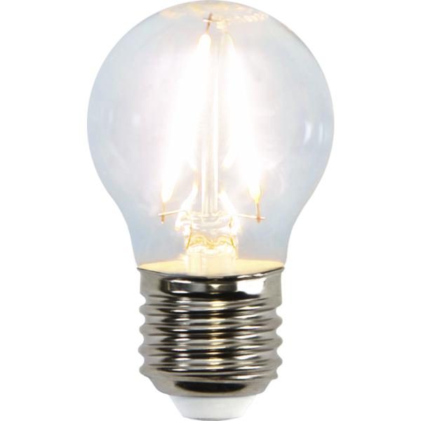 LED-Lampa E27 Ø45 lm150/16w Clear