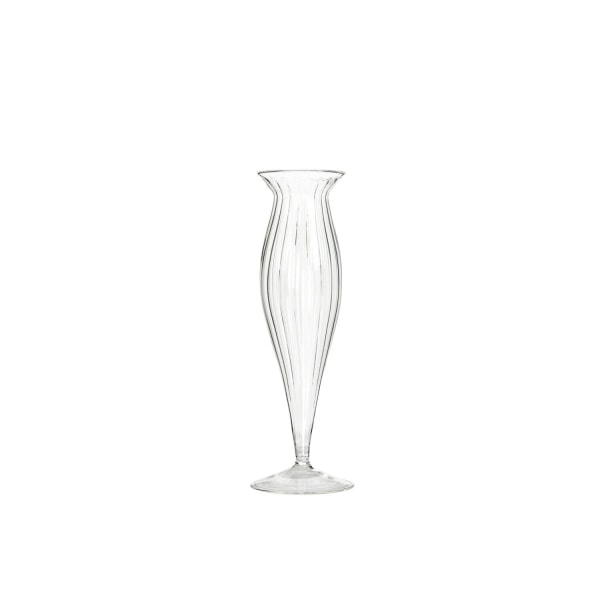 A Lot Decoration - Vas Glas Nouveau 7,5x23,5cm Natur
