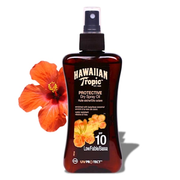 Hawaiian Tropic Protective Dry Oil Spray SPF10 200ml