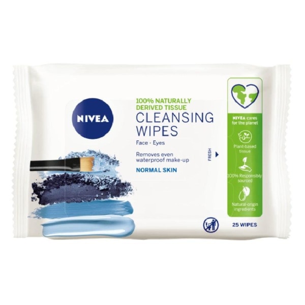 Nivea Essentials Wipes Refreshing Cleansing 25 kpl
