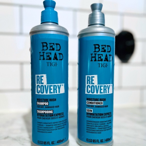 TIGI Bed Head Recovery Schampo & Balsam 2x400ml – För Torrt & Glanslöst Hår