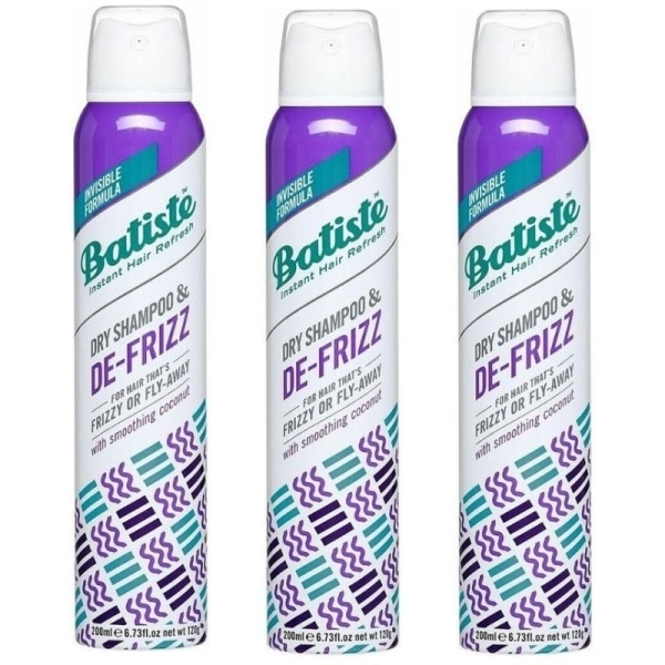 Batiste Dry Shampoo Hair Benefits De Frizz 200 ml 3 kpl