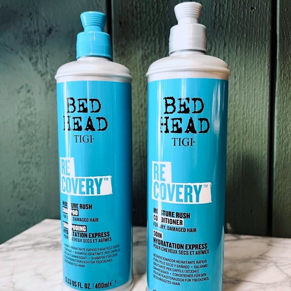 TIGI Bed Head Recovery Schampo & Balsam 2x400ml – För Torrt & Glanslöst Hår