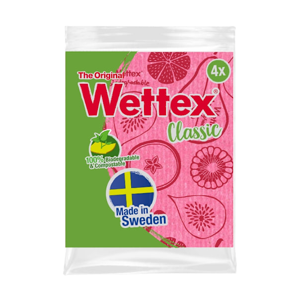 Wettex Disktrasor Rosa Bandet 4pack