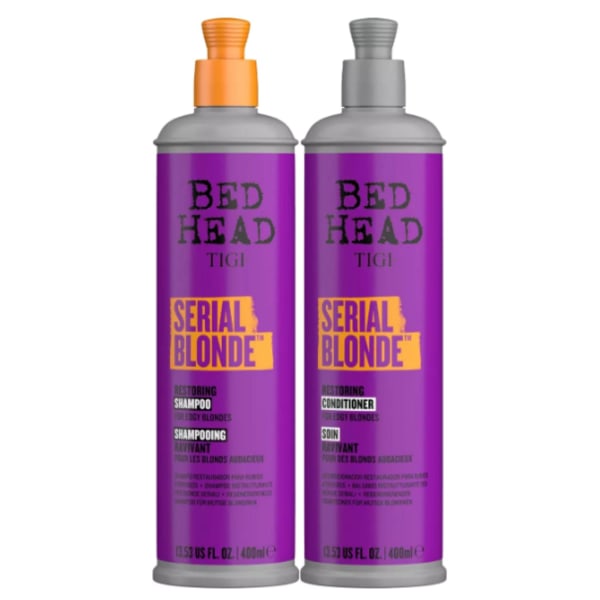 Tigi Bed Head Serial Blonde Shampoo & Conditioner 2x400ml