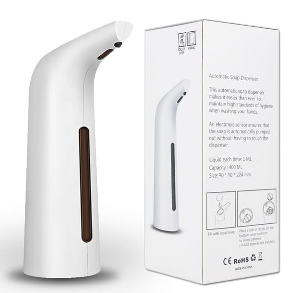 Automatic Liquid Soap Dispenser Touchless Soap Dispenser 400ML White