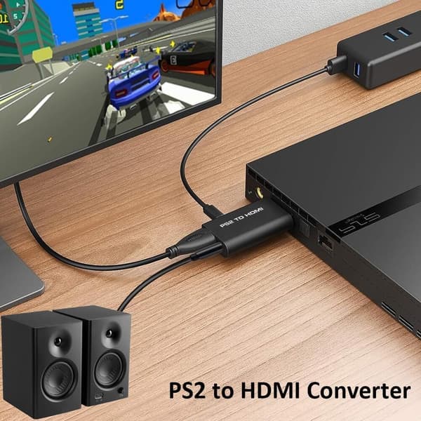 HDMI-adapter til PlayStation 2 / PS2