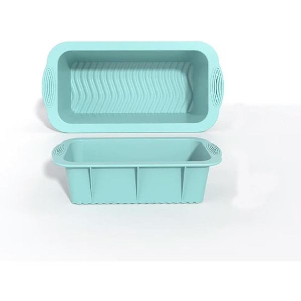 Non-stick bakform, silikon toastform, rektangulär, 5-pack, perfekt för bröd och kakor