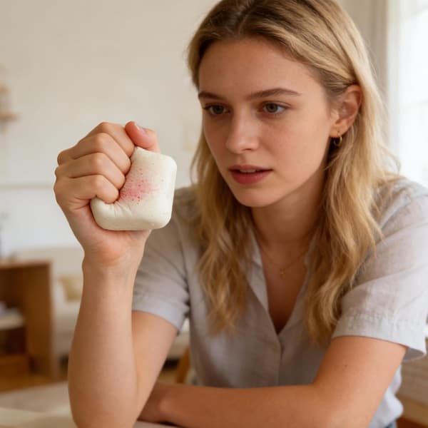 Mini Toast Squishy 6 cm, Blød Langsomt Stigende Klemmelegetøj, Sensorisk Stresslegetøj til Børn og Voksne White 2 st