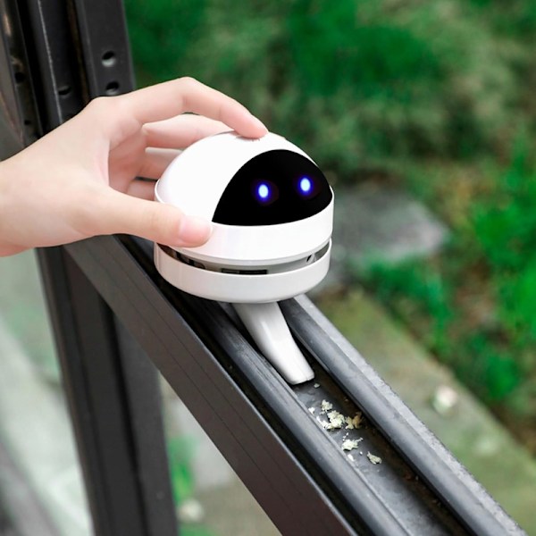 Langaton mini kannettava pölynimuri, USB-ladattava, suuri imuteho murujen puhdistukseen, koti