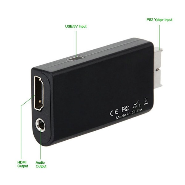 HDMI-adapter till PlayStation 2 / PS2