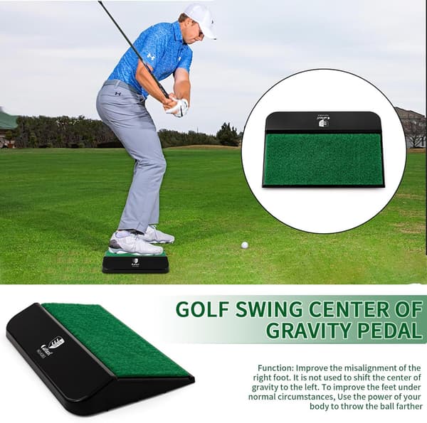 Golfsvingtränare Tyngdpunktspaddel/Balansplatta – Förbättra Din Sving 19 x 12,5 x 2,5 cm